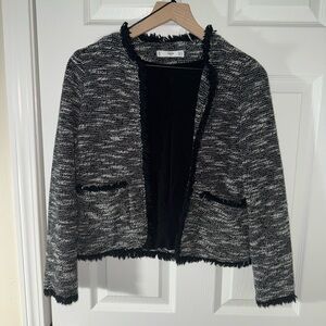 Mango Tweed Cardigan